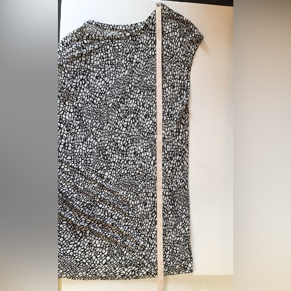 Apt 9 Sleeveless Black and White Patterned Women's Top - Picture 9 of 12